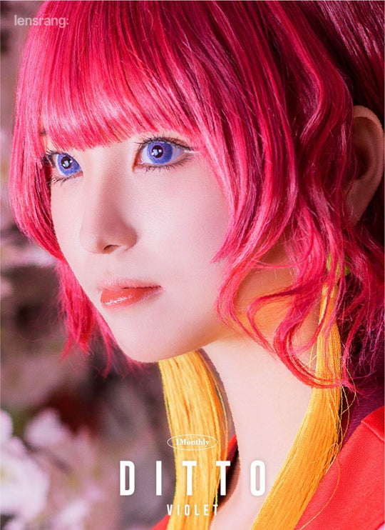 Ditto Violet (2pcs) Monthly MPC Lens Colored Contacts