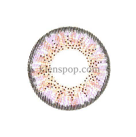 Ellen 3Color Violet Colored Contacts (2Pcs) 6 Months