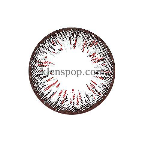 Ellen 4Color Grey Colored Contacts (2Pcs) 6 Months