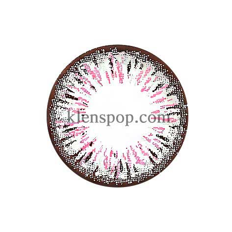 Ellen 4Color Pink Colored Contacts (2Pcs) 6 Months