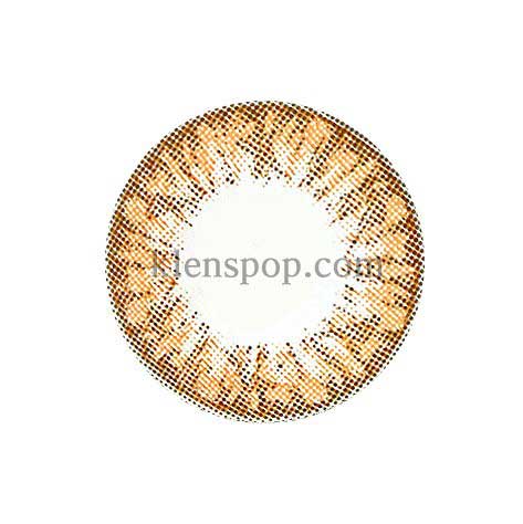 Eyevelyn Grang Brown (2Pcs) 6 Months (Silicone Hydrogel) Colored Contacts