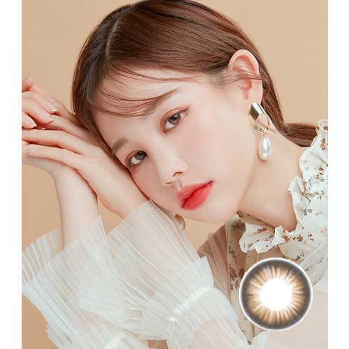 First Reve Brown B2 (2Pcs) Monthly ( Buy 1 Get 1 Free) (Silicone Hydrogel) Colored Contacts