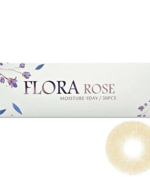 Main-Image-Flora-Moisture-Rose-1Day-Brown-30pcs-Colored-Contacts