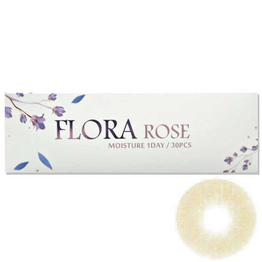 Flora Moisture Rose 1Day Hazel (30Pcs) Colored Contacts