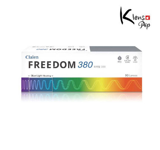 Freedom380 Blue Light Contact Lenses (Blocking Blue Light) (30Pcs) Daily