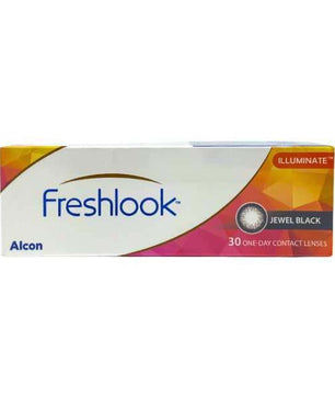 Alcon Freshlook Illuminate Daily Jewel Black (30pcs) Colored Contacts