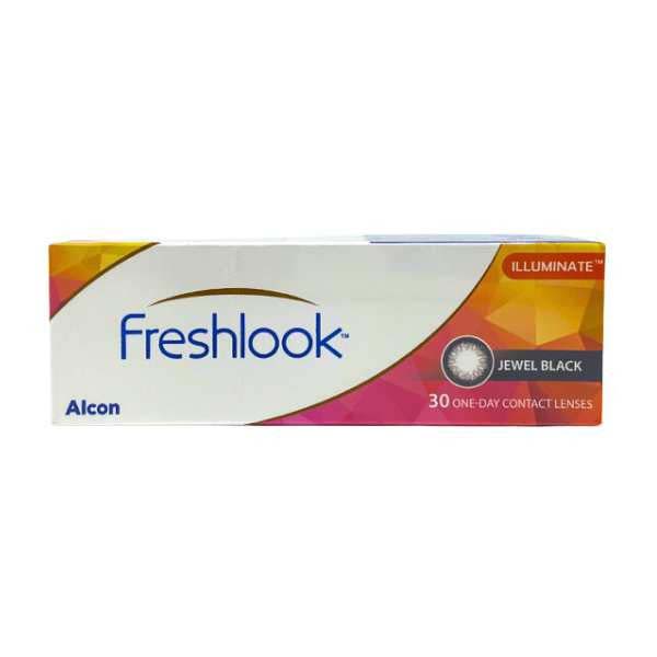 Alcon Freshlook Illuminate Daily Jewel Black (30pcs) Colored Contacts