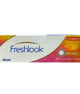 Alcon Freshlook Illuminate Daily Jewel Gold (30pcs) Colored Contacts