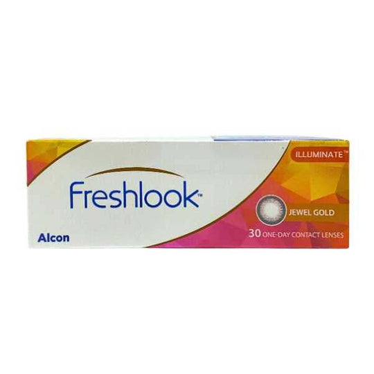 Alcon Freshlook Illuminate Daily Jewel Gold (30pcs) Colored Contacts