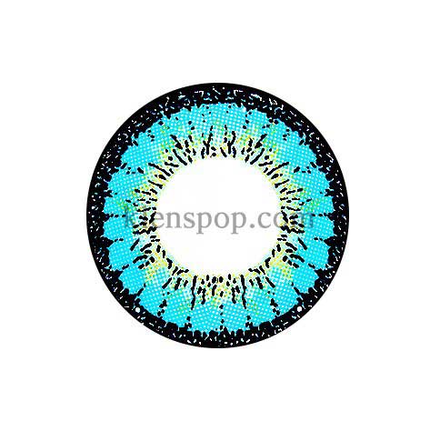 Kirei Blue (2Pcs) 6 Months Colored Contacts