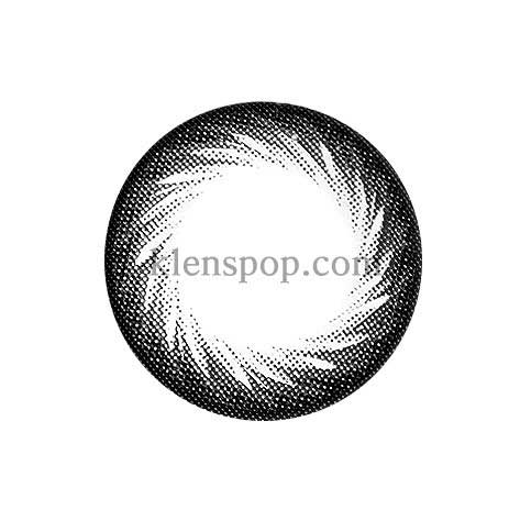 Lily Black (2Pcs) 6 Months Colored Contacts