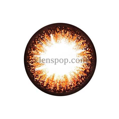 Magic Eye Easel Brown (2Pcs) 6 Months Colored Contacts