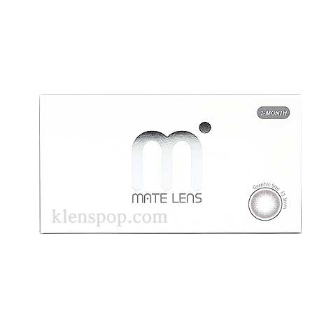 Mate Grey (2Pcs) Monthly Colored Contacts