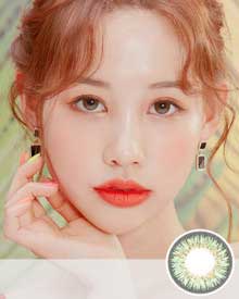 Monthly Eyes On You Green (2Pcs) Colored Contacts