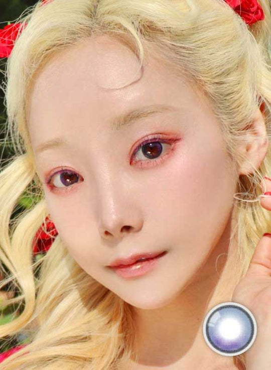 Monthly Wish Ring Violet (2Pcs) Colored Contacts