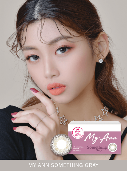 My Ann Something Grey (2Pcs) Monthly (Buy 1 Get 1 Free) Colored Contacts