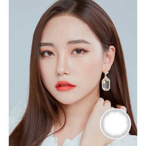 Natural Reve Grey G1 (2Pcs) Monthly ( Buy 1 Get 1 Free) (Silicone Hydrogel) Colored Contacts