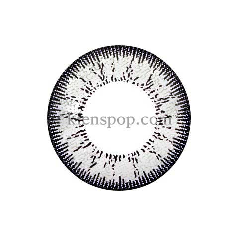 Natural Two Color Grey (2Pcs) 6 Months Doe Eyes Contacts