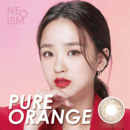 Neo Ism 1Day Pure Orange (50Pcs) Mpc Lens Colored Contacts
