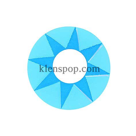 002 Blue Wheel Halloween Contact Lenses (2Pcs)