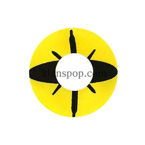 004 Yellow Bee Halloween Contact Lenses (2Pcs)