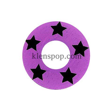 018 Purple Star Halloween Contact Lenses (2Pcs)