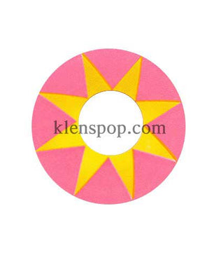 Main-Image-Of-038-Pink-Star-Halloween-Contact-Lenses