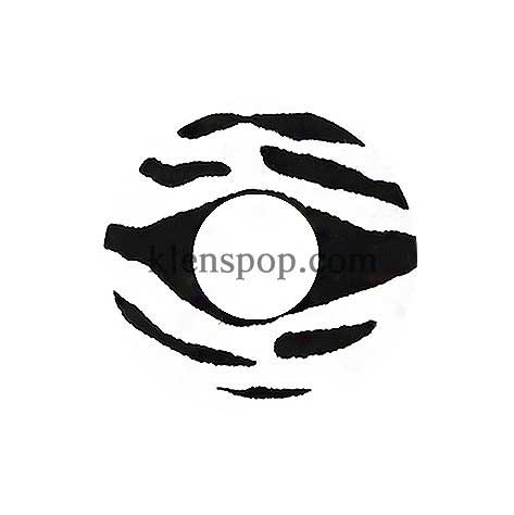 039 Zebra Halloween Contact Lenses (2Pcs)