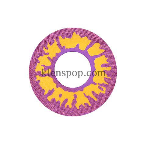 041 Purple Elf Halloween Contact Lenses (2Pcs)