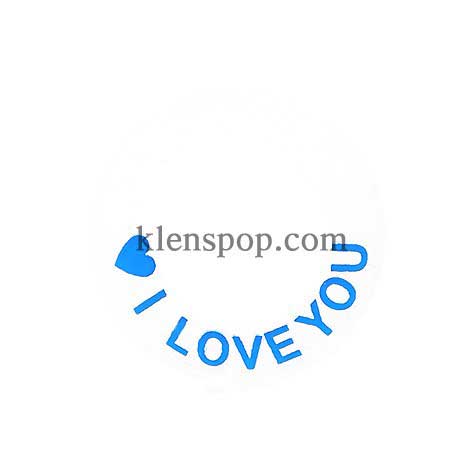 054 I Love You Halloween Contact Lenses (2Pcs)