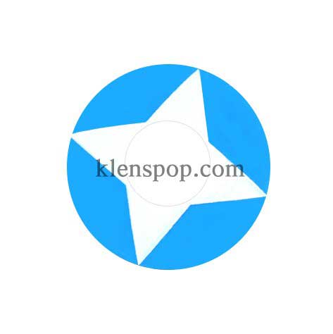 072 Blue Ice Halloween Contact Lenses (2Pcs)