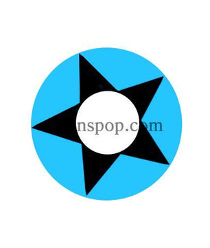 Main-Image-Of-079-Blue-Star-Halloween-Contact-Lenses