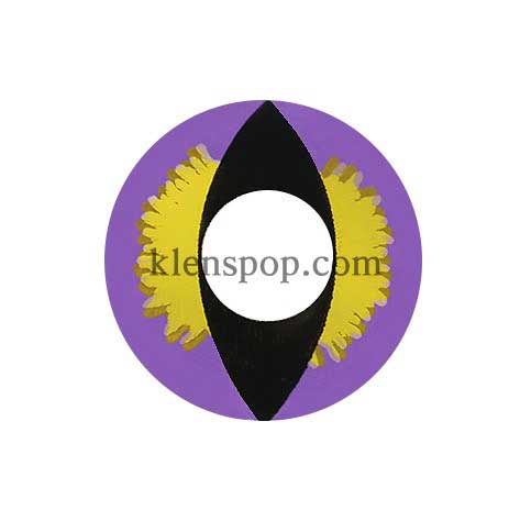 083 Purple Snake Halloween Contact Lenses (2Pcs)