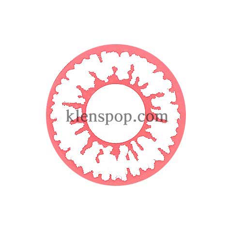 101 Pink Vein Halloween Contact Lenses (2Pcs)
