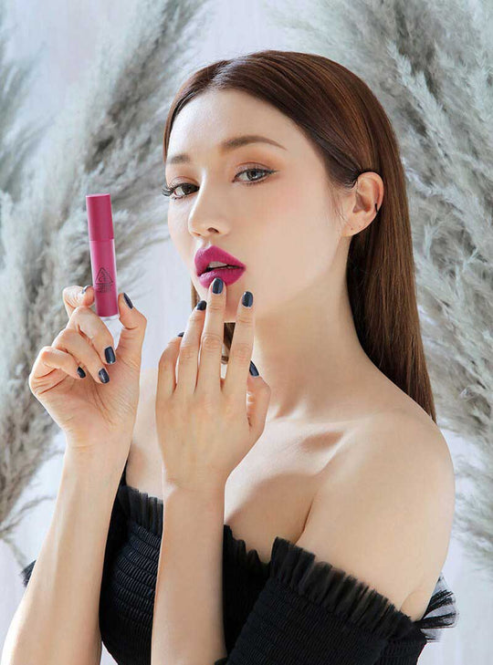 (3 Concept Eyes) Soft Lip Lacquer Almost Mauve 6G