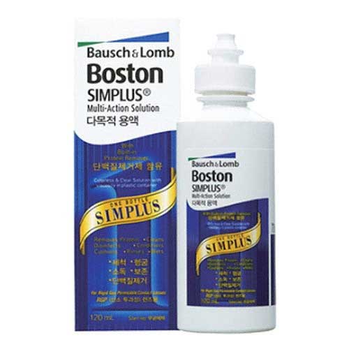Boston Simplus Multi Action Contact Lens Solution 120ml