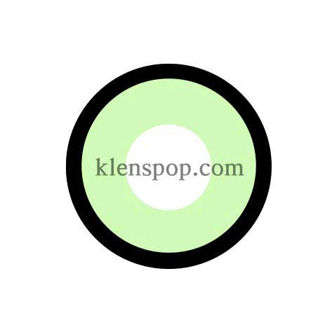 F-02 Green Laser Halloween Contact Lenses (2Pcs)