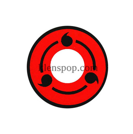 Four Wheel Eyes-1 (N-02) Halloween Contact Lenses (2Pcs)