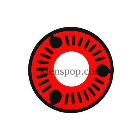 Four Wheel Eyes-2 (N-03) Halloween Contact Lenses (2Pcs)