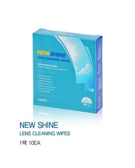 New Shine Contact Lens Cleaning Wipes