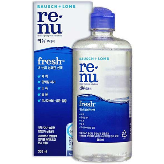 Renu Fresh Contact Lens Solution 355m