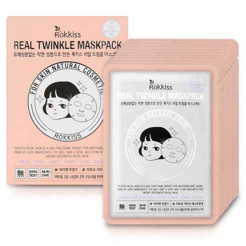 (Rokkiss) Real Twinkle Mask Pack (10Pcs)
