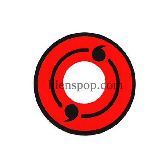 Three Wheel Eyes (N-01) Halloween Contact Lenses (2Pcs)