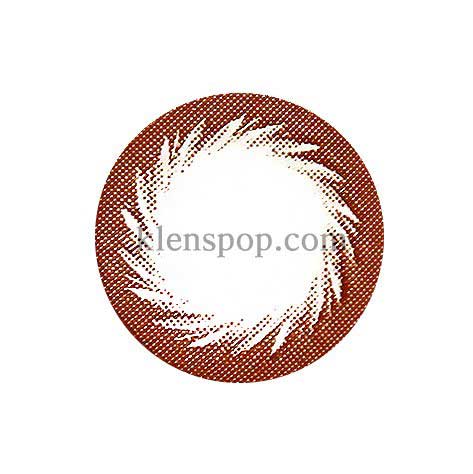 Peanut Choco (Brianna) 6 Month Contact Lenses (2Pcs)