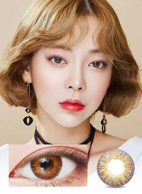 Poing Brown (2pcs) 6 Months Colored Contacts