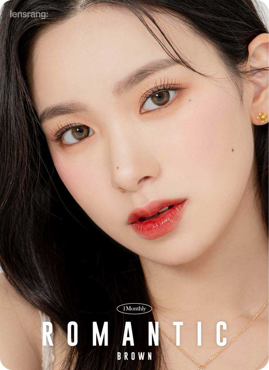 Romantic Brown (2pcs) Monthly ( Buy 1 Get 1 Free ) Colored Contacts