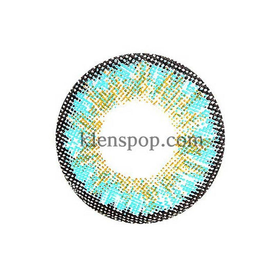 Romantic Paris Blue Colored Contacts (2Pcs) 6 Months