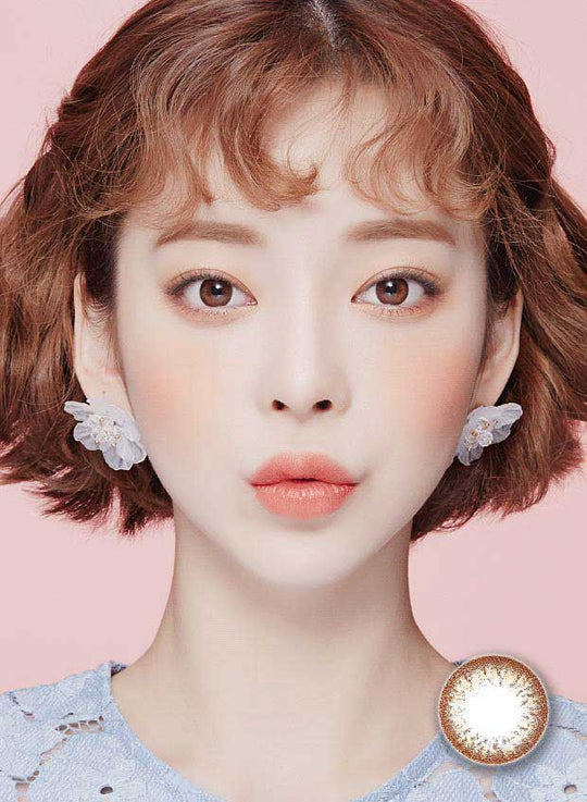 Rosee Romantic Brown (2pcs) Monthly Colored Contacts