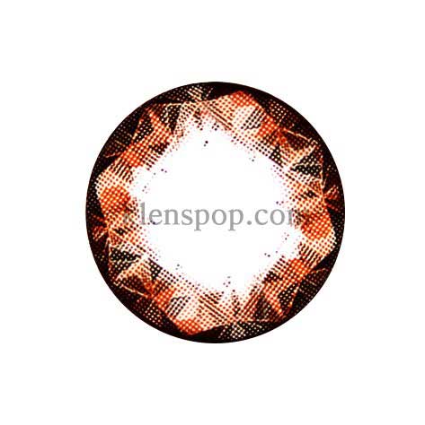 Ruby Queen Brown (2Pcs) 6 Months Colored Contacts