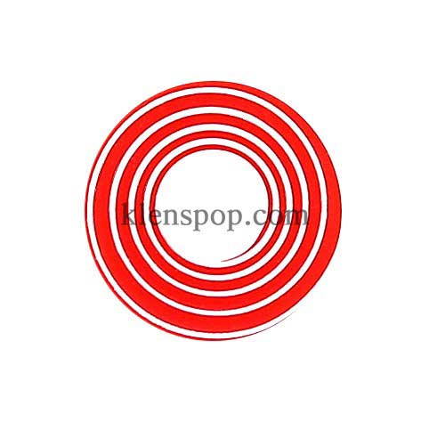 SF-06 Red & White Halloween Contact Lenses (2Pcs)